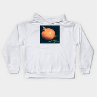 Beautiful Sweet and Juicy Fall Persimmon Fruit Kids Hoodie